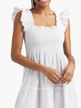 Hill House White Swiss Dot Nap Dress